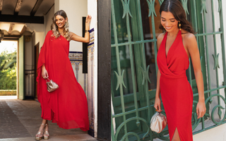 Cómo ir a una Boda con Vestido Rojo