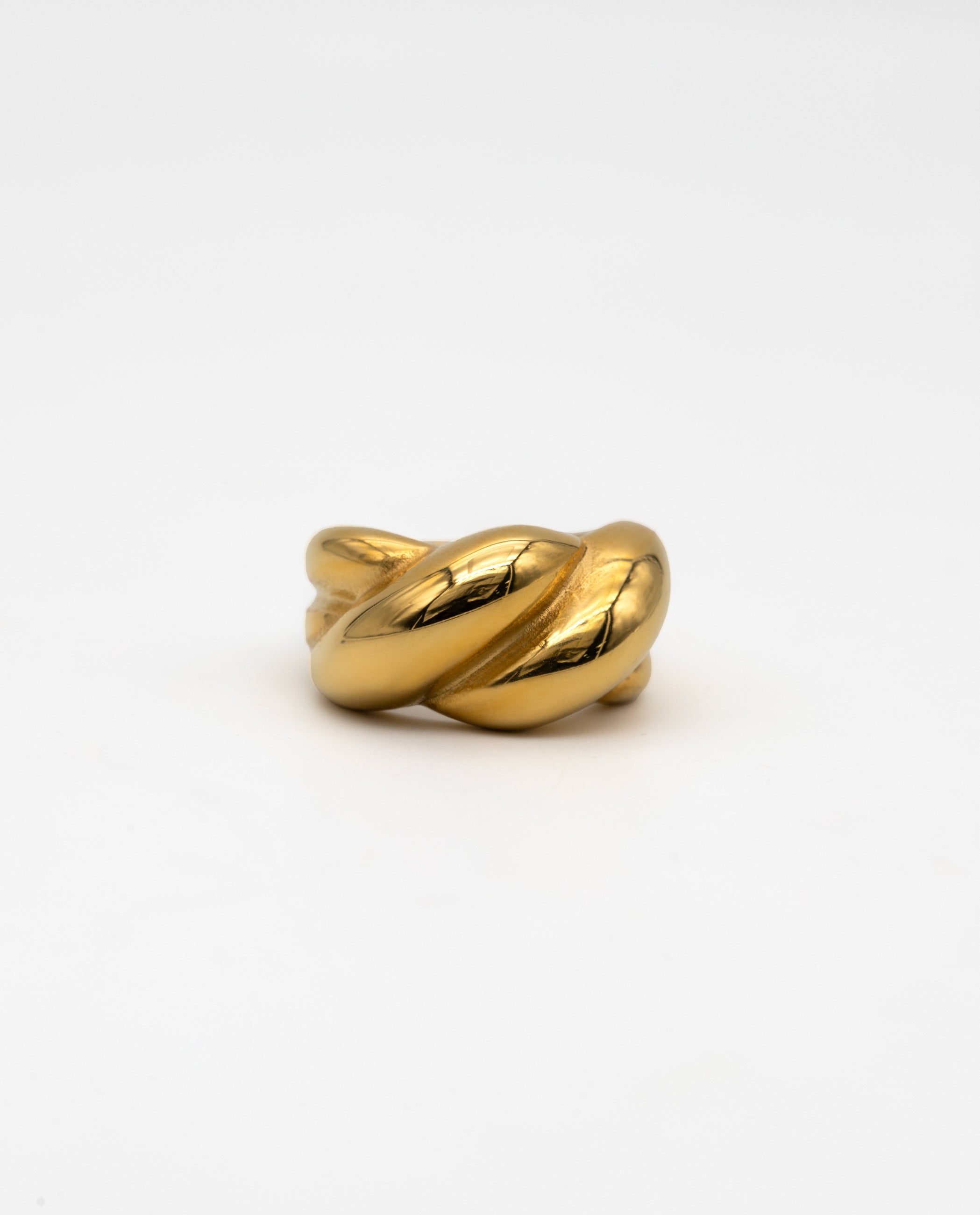 ANILLO BREEZE · ACERO BAÑO ORO