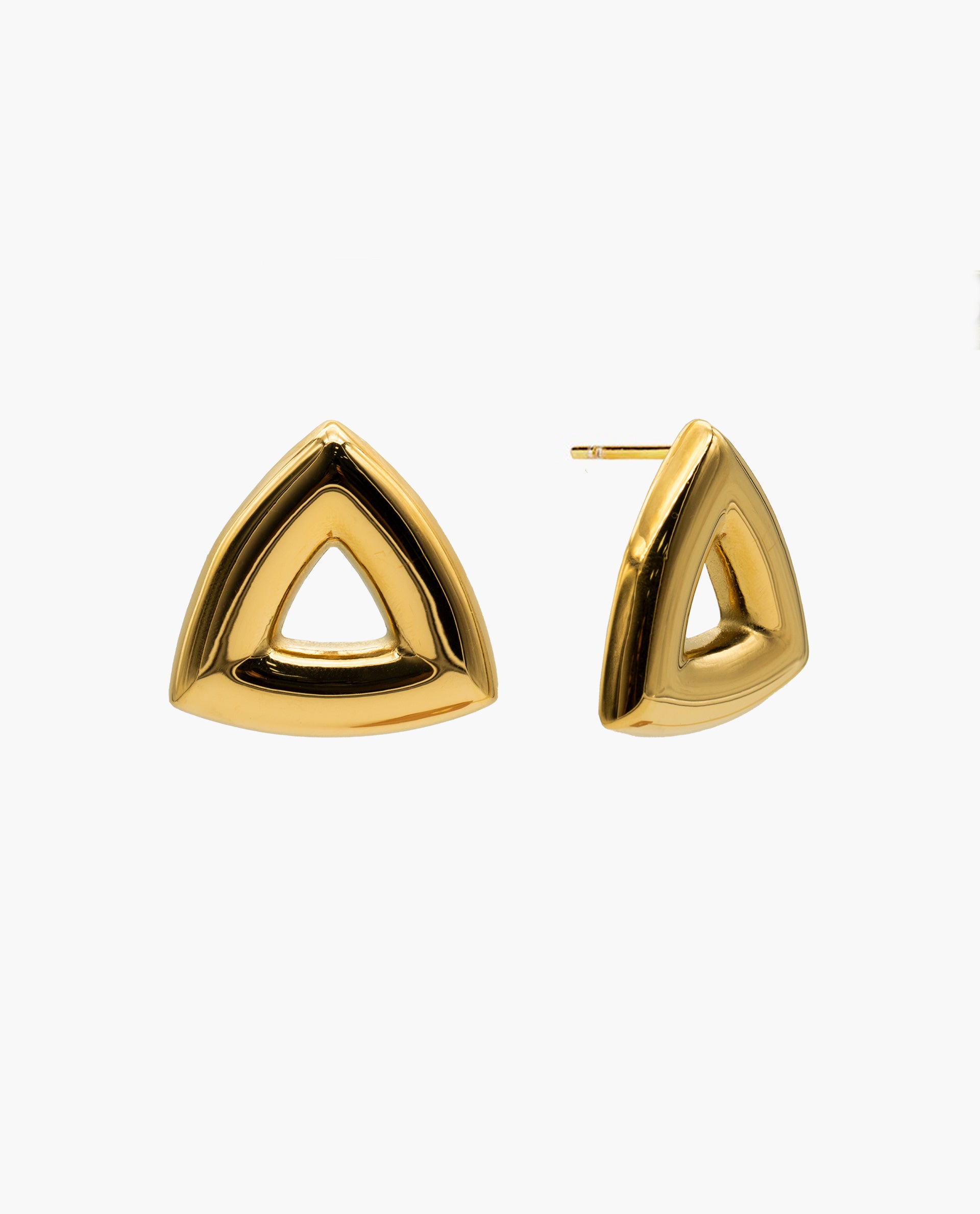 CLEO EARRINGS - GOLD PLATED STEEL