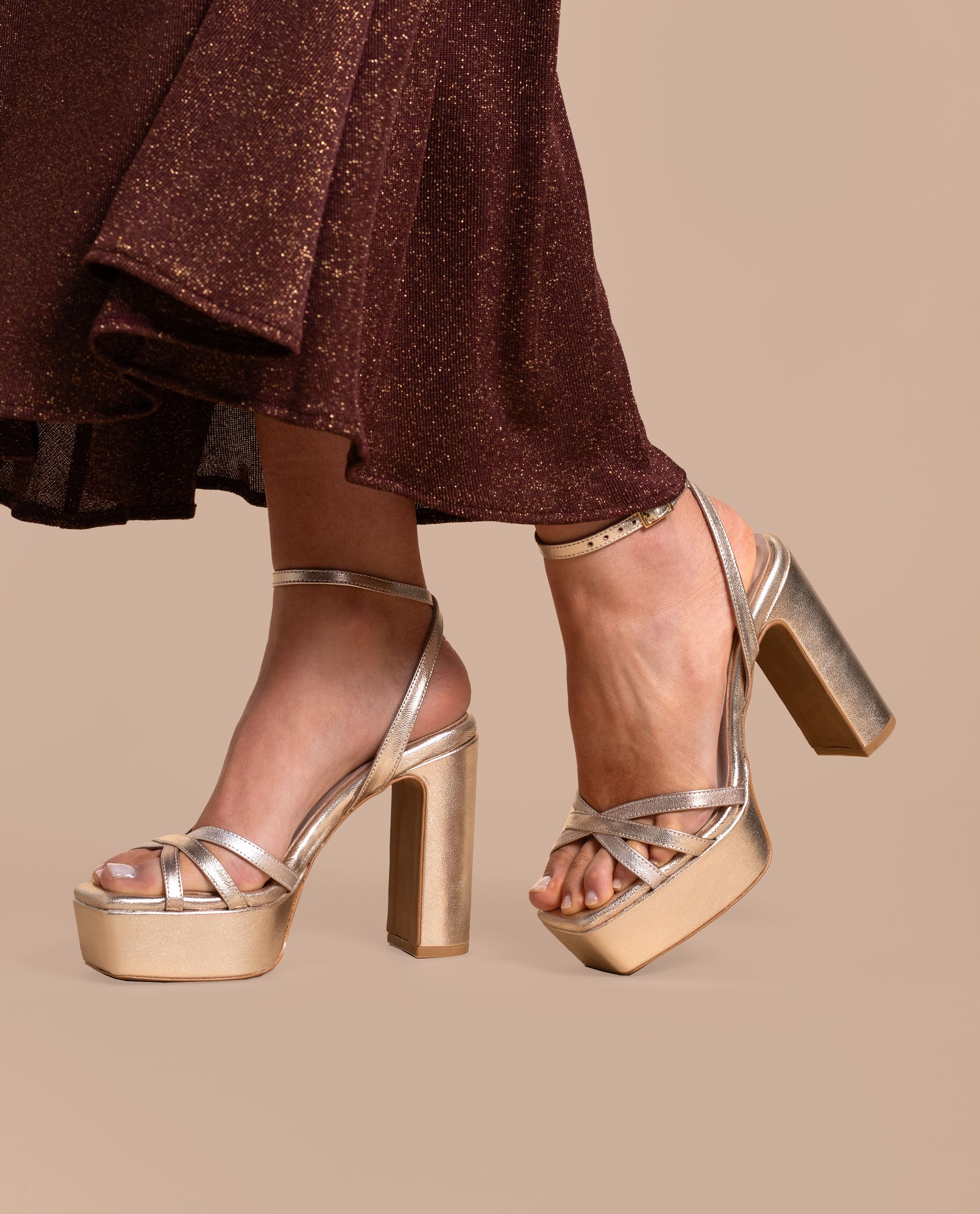 SANDAL #15 - GOLD