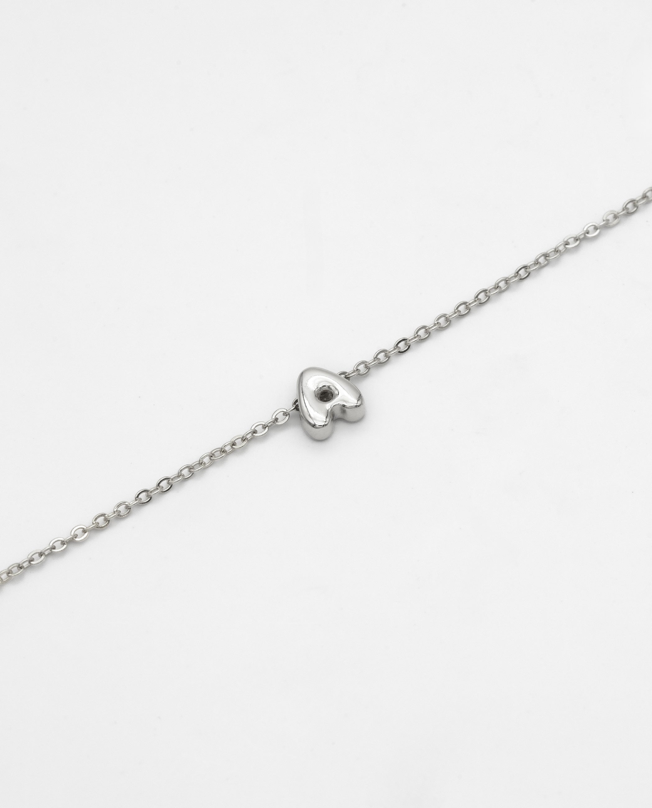 Evyday Letter Collar · Silber