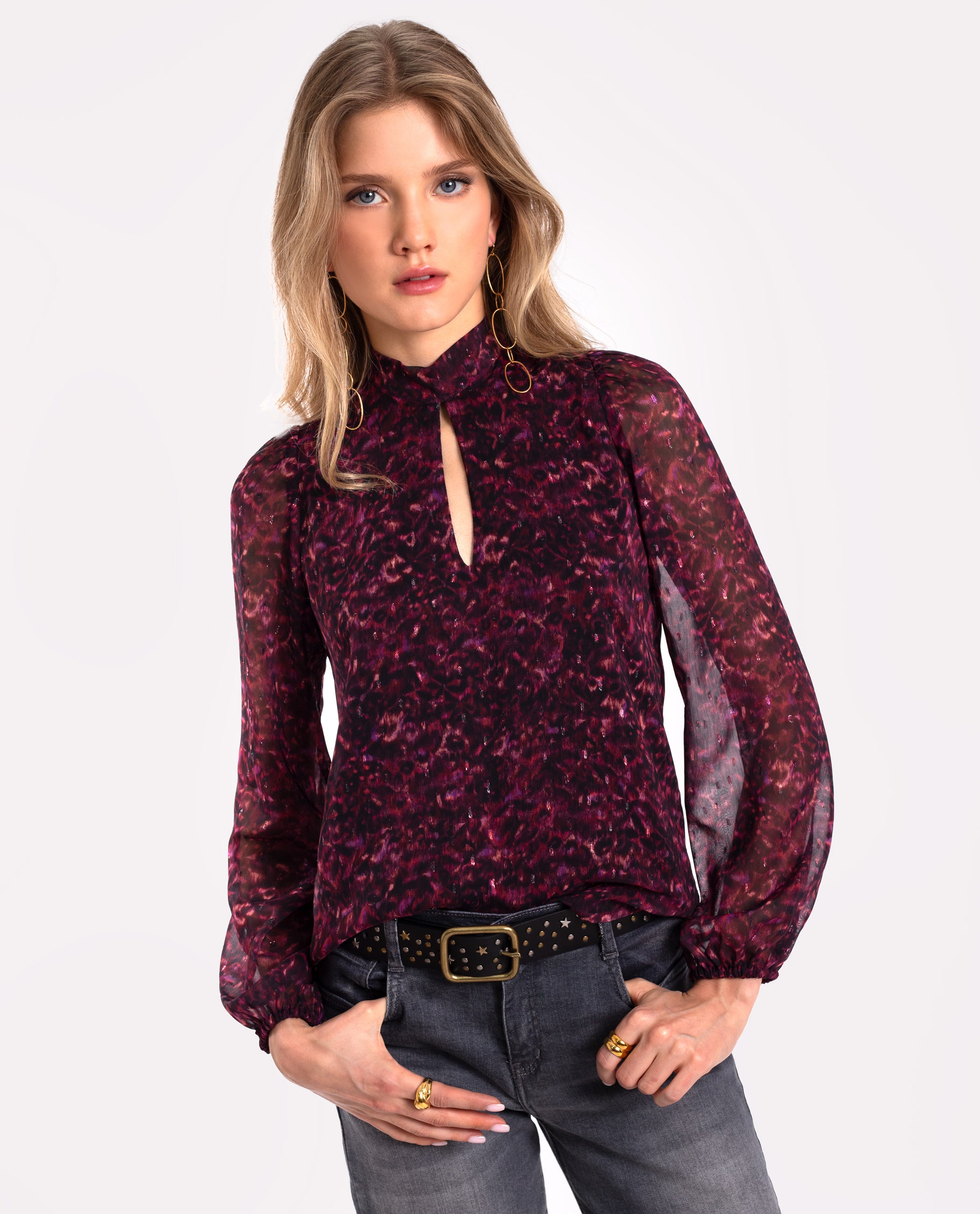 BLUSA WHISPER CHARM · ESTAMPADO