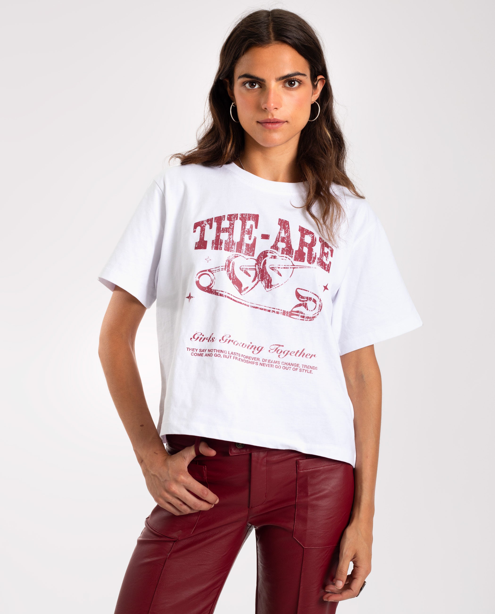 Crescere insieme · t -shirt bianca