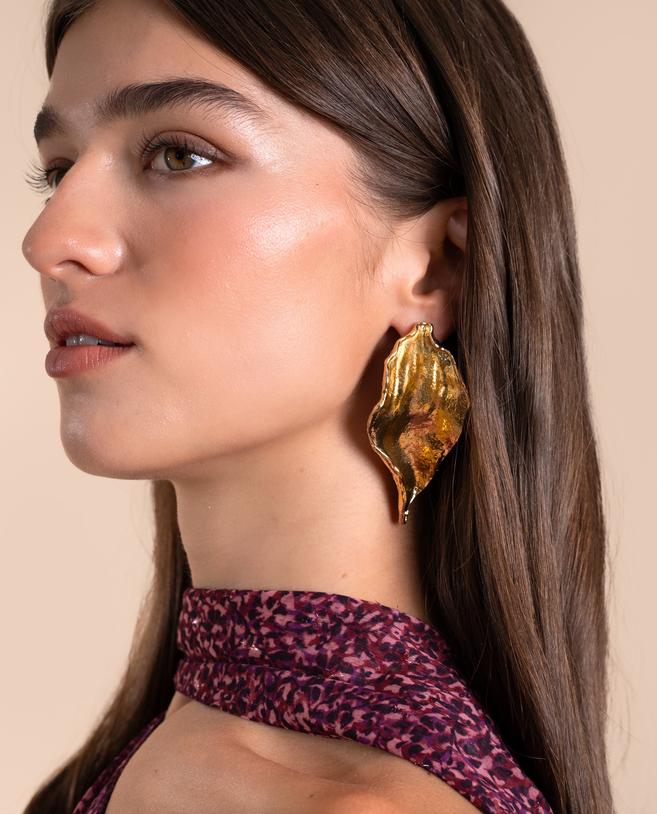 LEAF · Golden Earrings