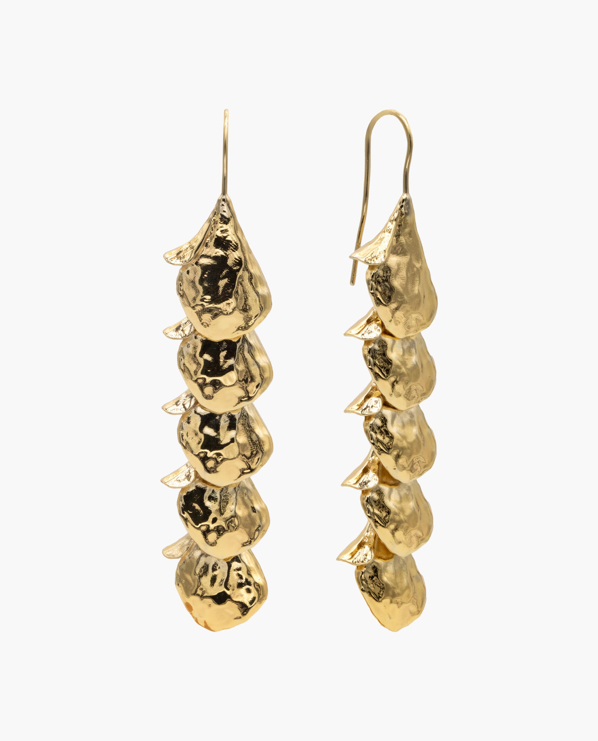 Gold Bathroom Earrings