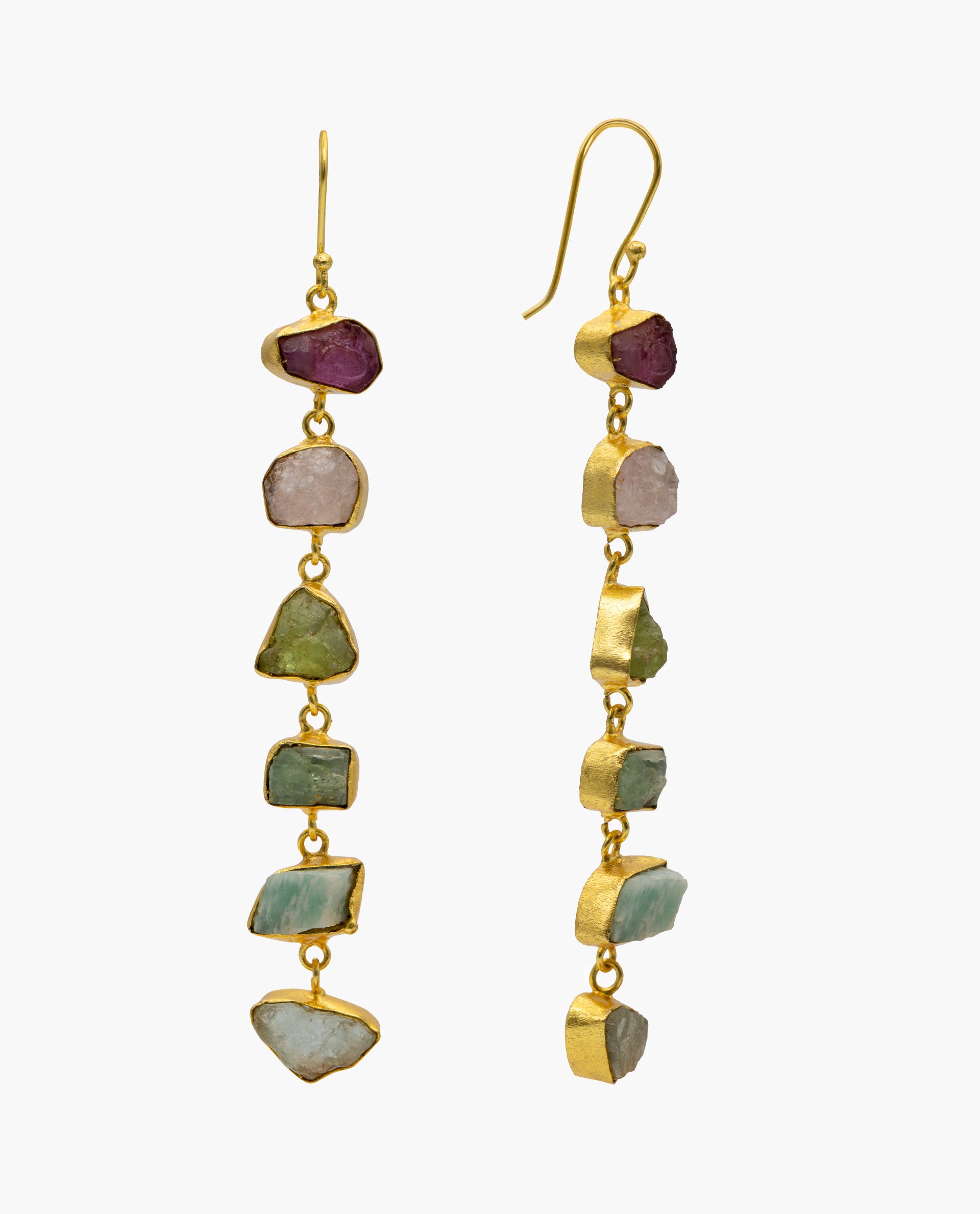 Sestet Color Bathroom Earrings · Gold Bathroom