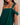 Vestido Midi Verde Escote Bardot | Invitadas THE-ARE