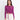 JERSEY FEELING GOOD | Jersey Fino Fucsia de Mujer con Fruncido y Abertura | THE-ARE